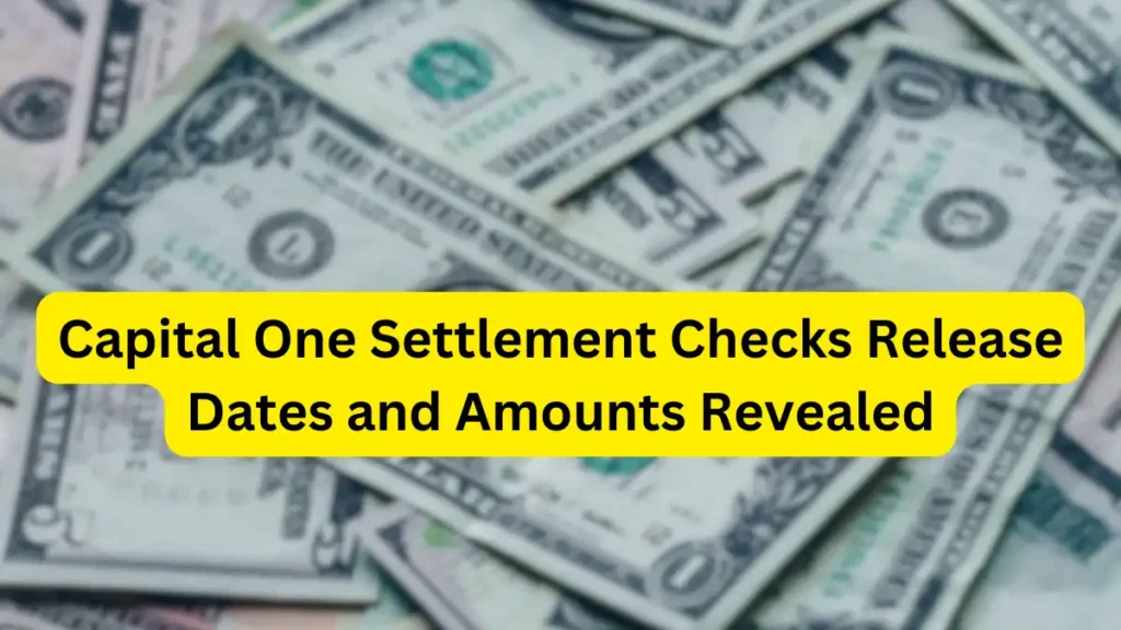 Capital One Settlement