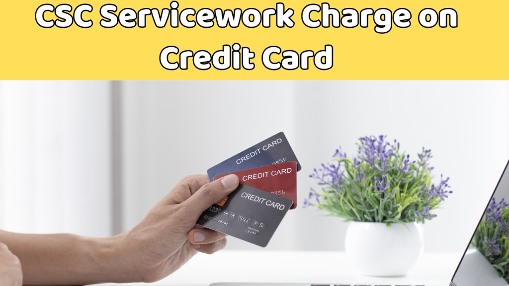 CSC Servicework Charge on Credit Card