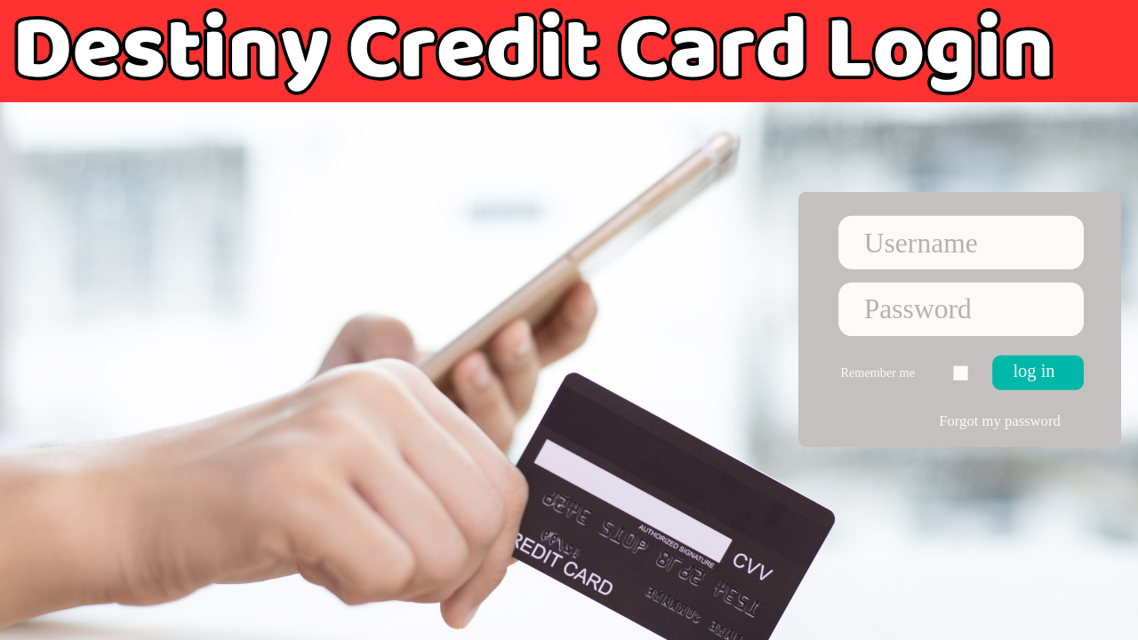 Destiny Credit Card Login