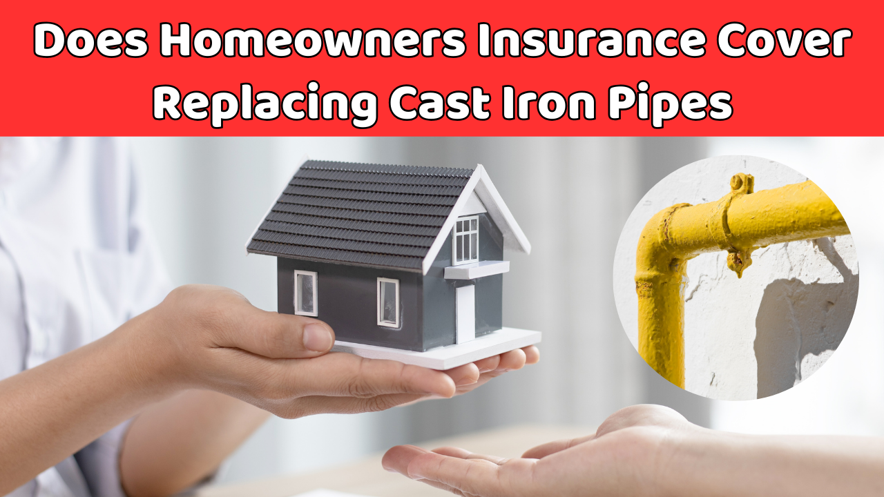 Does Homeowners Insurance Cover Replacing Cast Iron Pipes